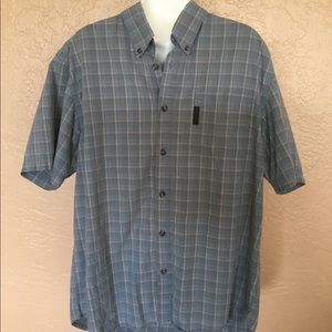 Columbia Earthy Plaid Shirt M